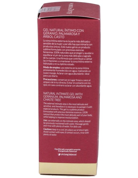 Gel Intimo Geranio-Palmarosa-Arbol Casto 100Ml.