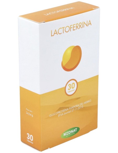 Mednat Lactoferrina 200Mg 30Caps