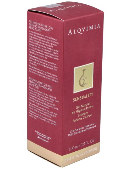 Gel Intimo Geranio-Palmarosa-Arbol Casto 100Ml.