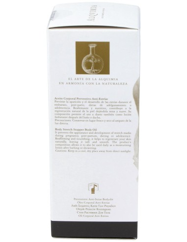 Aceite Corporal Preventivo Antiestrias 150Ml.