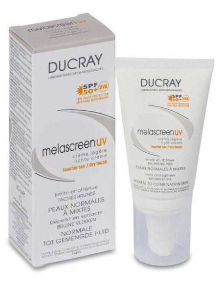 Ducray Melascreen Uv Crema Ligera Antimanchas Spf 50+, 40 Ml