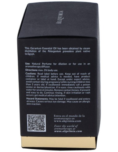 Geranio Aceite Esencial 10Ml.
