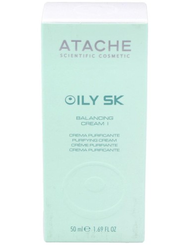 Atache Crema Hidratante Oily Sk Balancing 50Ml
