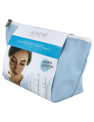 Atache Neceser Limpieza Essentielle Aceite + Gel + Tónico