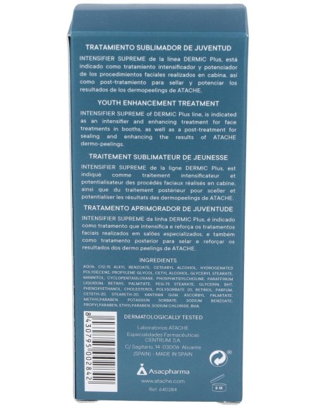 Atache Dermic+ Intensifier Supreme 50Ml