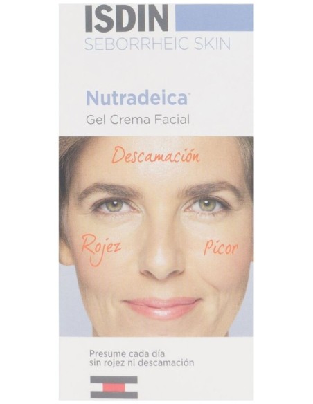Isdin Nutradeica Gel Crema Facial Piel Seborreica, 50 Ml