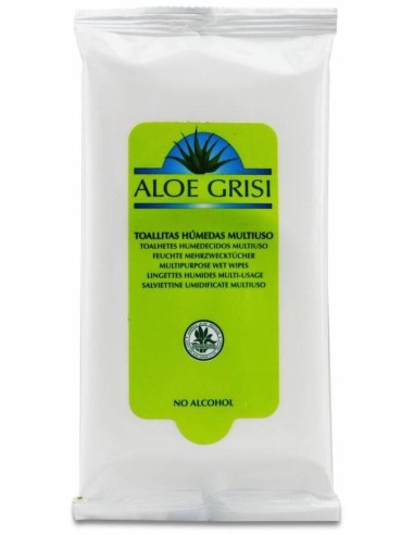 Toallitas Dermolimpiadoras 20Ud. Aloe Grisi