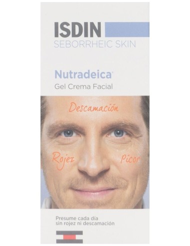 Isdin Nutradeica Gel Crema Facial Piel Seborreica, 50 Ml