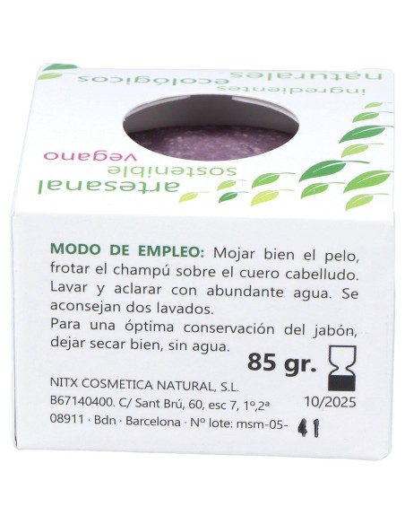 Nitx Champu Solido Rizos 85G