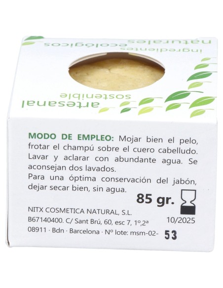 Nitx Champu Solido Regenerador 85G
