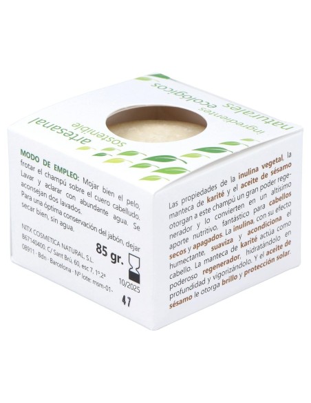 Nitx Champú Sólido Nutritivo 85G