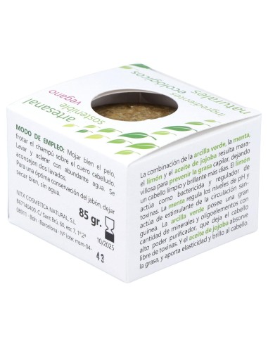 Nitx Sahara Antigras Champu Solido 85G