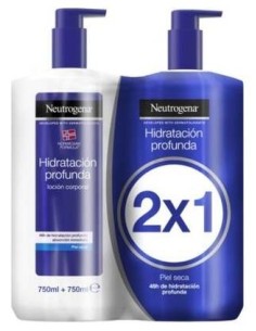 Duplo Neutrogena Loción Corporal Hidratación Profunda Piel Seca, 2 Uds 2