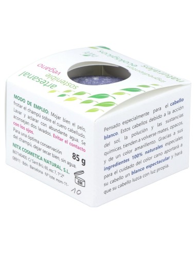 Nitx Champú Sólido Cabellos Blancos 85G