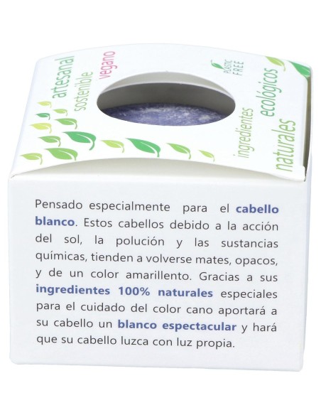 Nitx Champú Sólido Cabellos Blancos 85G