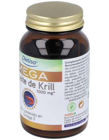 Dietisa Omega Mega Krill 60Cáps