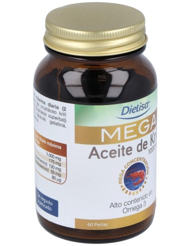 Dietisa Omega Mega Krill 60Cáps