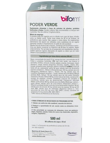 Biform Poder Verde 500Ml.