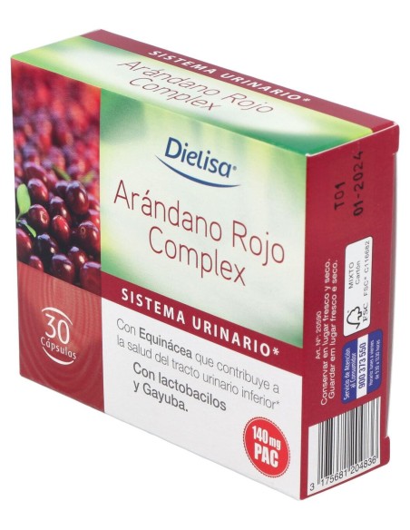 Dietisa Arándano Rojo Complex 30Cáps