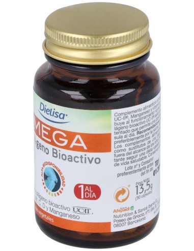 Dietisa Mega Colageno Bioactivo 30 Cáps