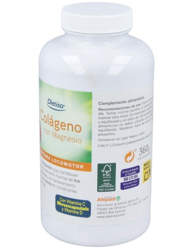 Colageno Con Magnesio 450Comp.