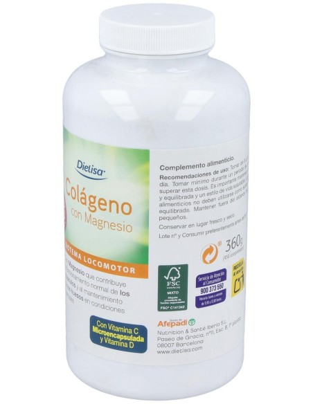 Colageno Con Magnesio 450Comp.