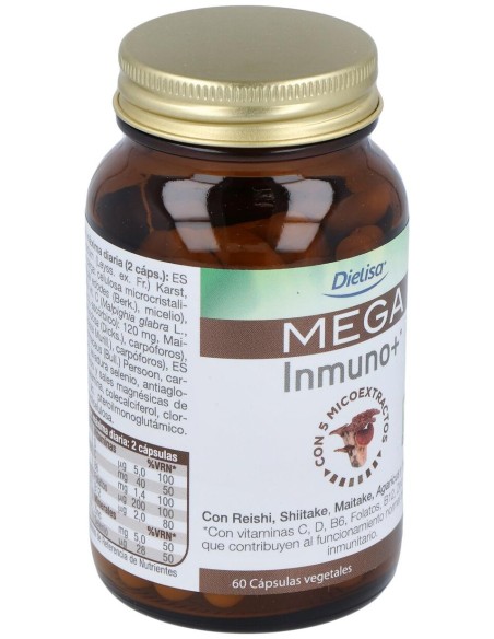 Dietisa Mega Inmuno + 60 Cáps