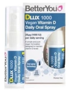 Betteryou Dlux 1000 Vegan Vit D Spray 15Ml 2