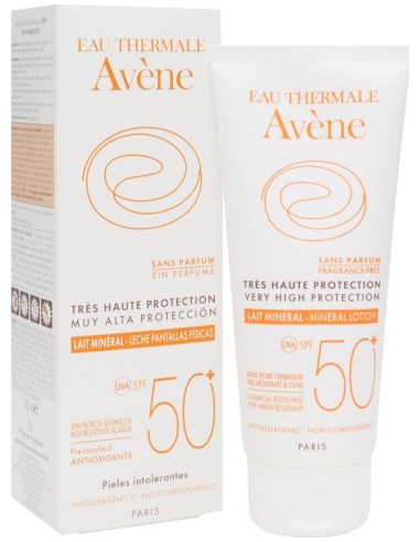 Solar Leche Mineral Spf 50+ Pantalla Fisica 100Ml.