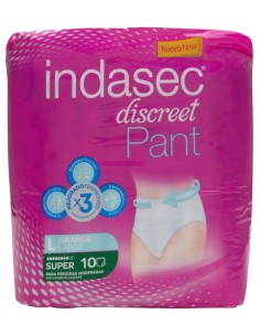 Indasec Discreet Pant Super Talla Grande, 10 Uds 2