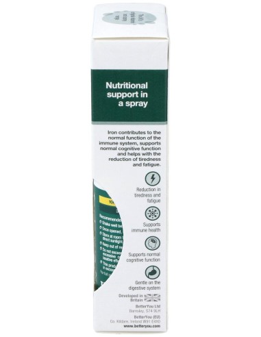 Iron 10 Hierro Spray Oral 25Ml.