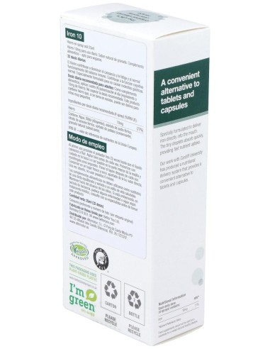 Iron 10 Hierro Spray Oral 25Ml.