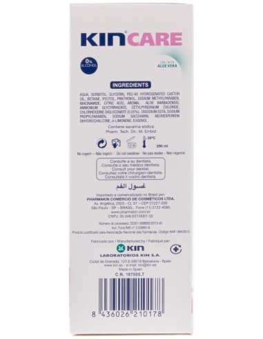 Kin Care Enjuague Bucal, 250 Ml