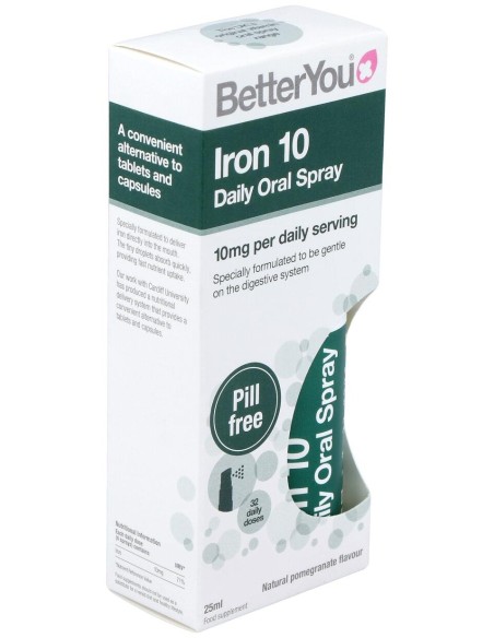 Iron 10 Hierro Spray Oral 25Ml.