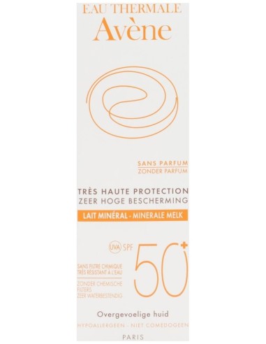 Solar Leche Mineral Spf 50+ Pantalla Fisica 100Ml.