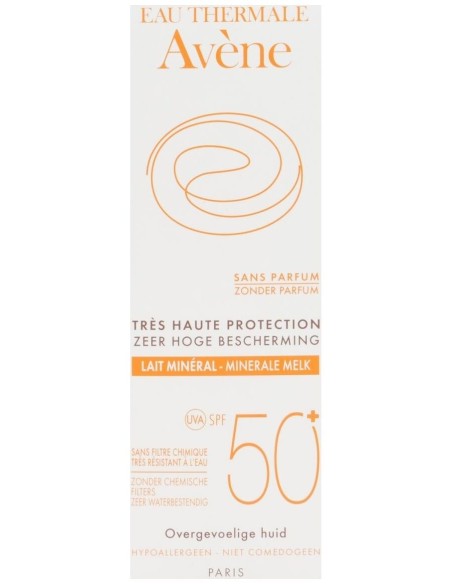 Solar Leche Mineral Spf 50+ Pantalla Fisica 100Ml.