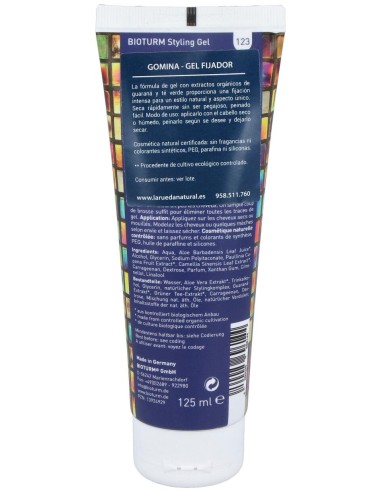 Bioturm Gel Capilar Fijador Estilo Natural 125Ml