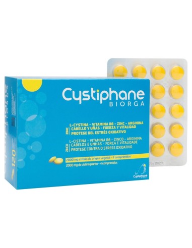 Cystiphane, 120 Comprimidos