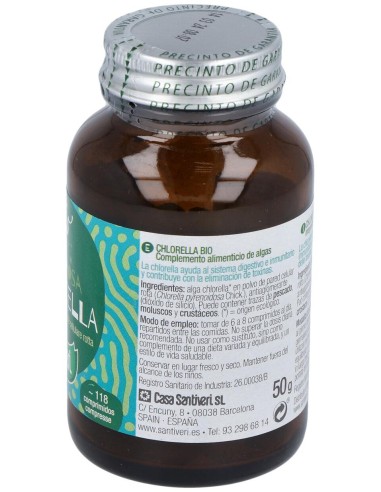 Alga Chlorella 118Comp. Bio