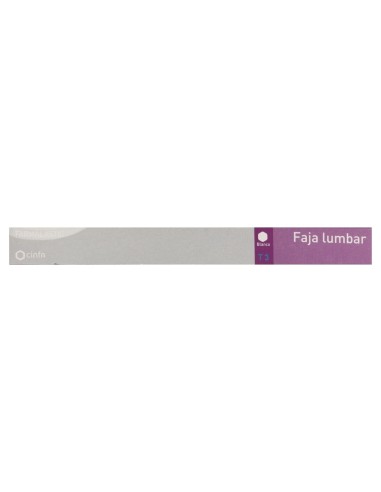 Farmalastic Faja Lumbar Blanca Velcro T-3 1Ud