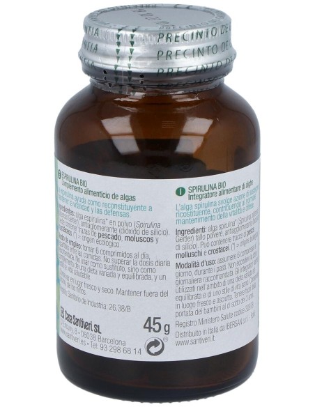 Santiveri Quanticum Alga Espirulina Comp. 45Gr.