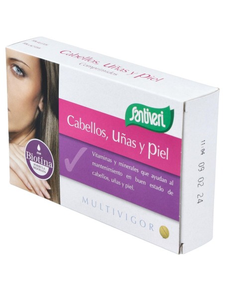 Multivigor Cabello Uñas Y Piel 48Comp.