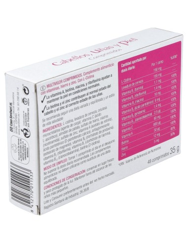 Multivigor Cabello Uñas Y Piel 48Comp.