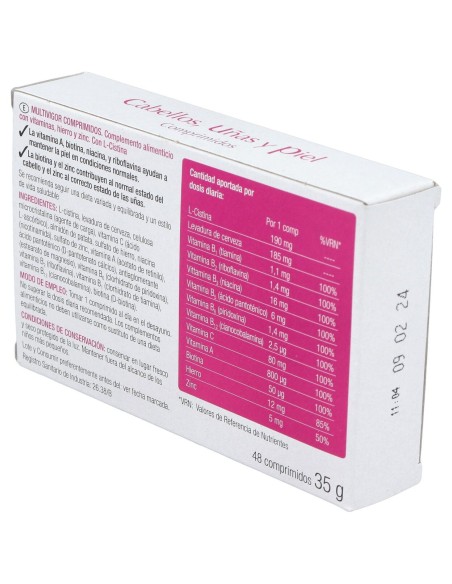 Multivigor Cabello Uñas Y Piel 48Comp.