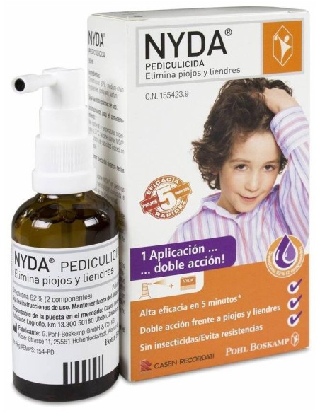 Nyda Pediculicida Pulverizador 50 Ml