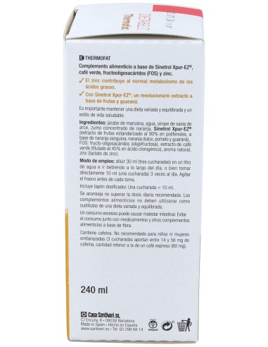 Santiveri Db-Quema Thermofat Jarabe