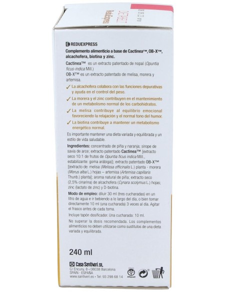 Santiveri Db Quema Reduexpres 240Ml
