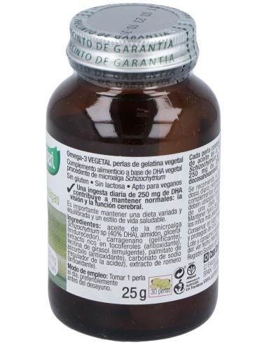 Santiveri Dha Vegetal Bote 30 Perlas