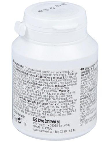 Lipid Complex Omega 3-6-9 125Perlas