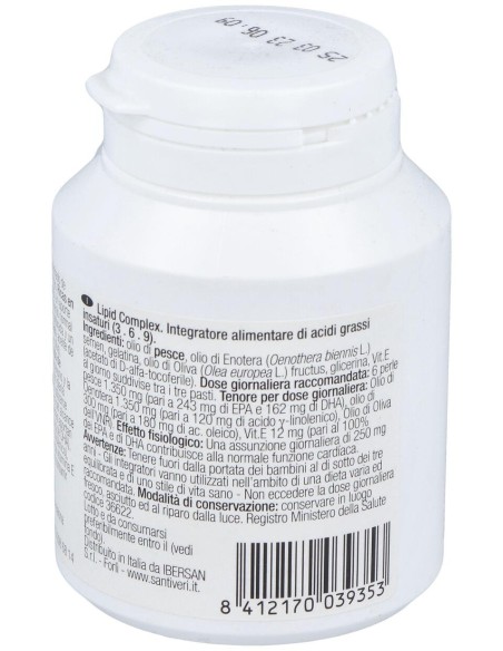 Lipid Complex Omega 3-6-9 125Perlas